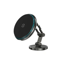 Автотримач для телефона з БЗП ACEFAST D30 magnetic folding wireless charging car holder Black (6974316283089)