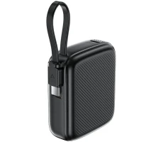 Зовнішній акумулятор ACEFAST M15-10000 PD20W power bank with cable Black (6974316283973)